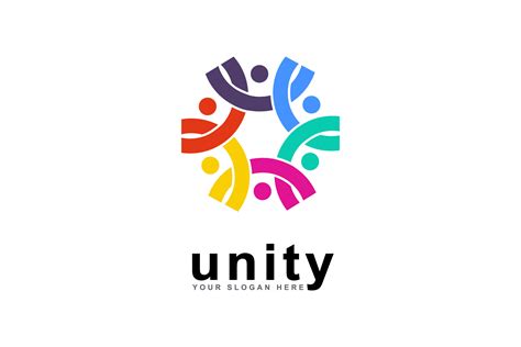 Abstract Logo Unity Diversity Design Graphic by kidsidestudio ...