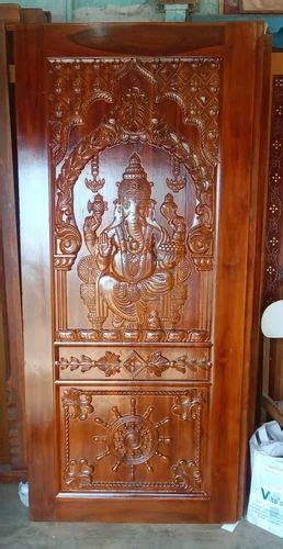 Brown Pine Wood Door At Rs 12000 Piece Tiruchirappalli ID