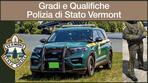 Gradi E Qualifiche Polizia Di Stato Vermont YouTube