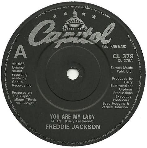 You Are My Lady by Freddie Jackson | Soul music, Good music, Songs