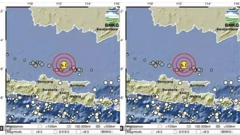 BREAKING NEWS Jatim Diguncang Gempa M6 1 Getaran Kuat Terasa Di