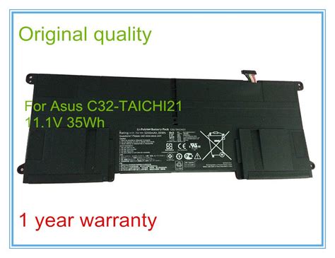 Original C Taichi Battery For Ultrabook Taichi Buit In Bateria