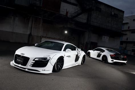 Liberty Walk Audi R8 Cars Bodykit Modified Wallpapers HD