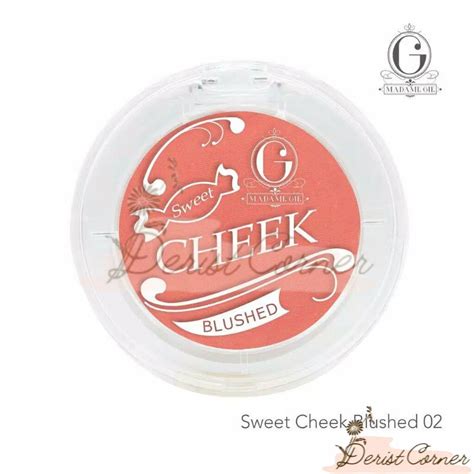 Jual Madame Gie Sweet Cheek Blushed Sweet Cheek Blush On Perona