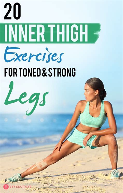 20 Best Inner Thigh Exercises For Toned And Strong Legs Thigh