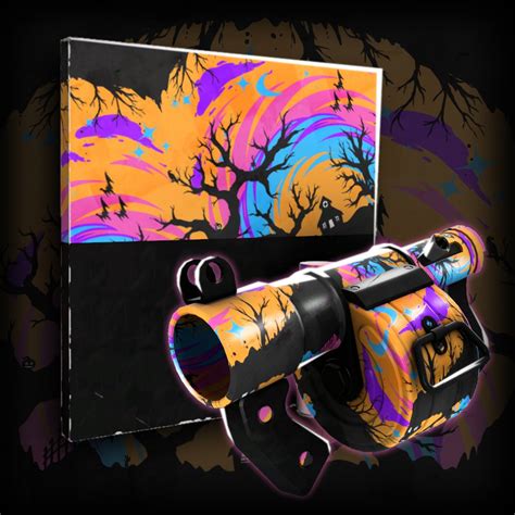 Tf2 Emporium On Twitter New Halloween War Paint Haunted Valley Vote Now On Steam Workshop