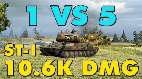 World Of Tanks St I 7 Kills 106k Damage Youtube