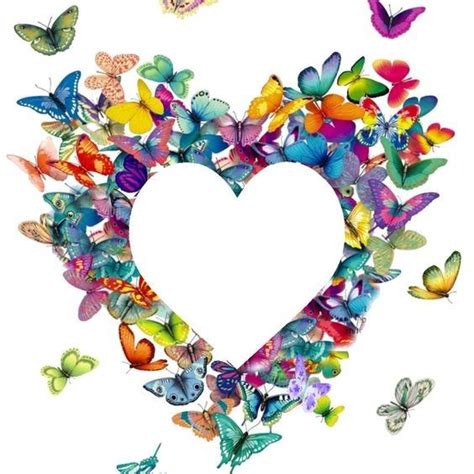 Butterflies Heart Butterfly Wallpaper Butterfly Art Scrapbook