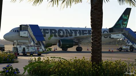 Frontier Airlines 'FlyFrontier.Com' | Pack | w/Cabin | Fenix A320 V2 ...