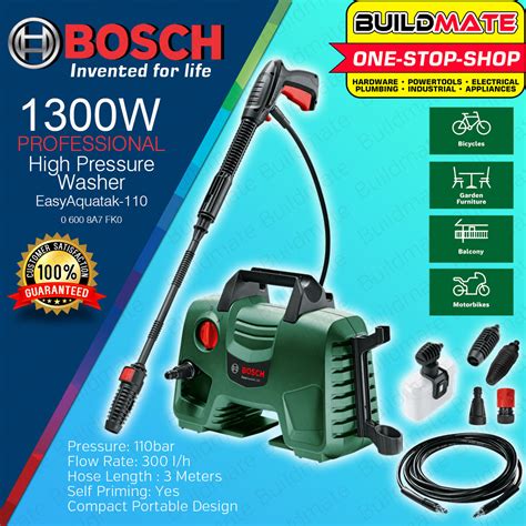 BOSCH Easy AQT 100 Aquatak High Pressure Washer 1200 W 100 47 OFF