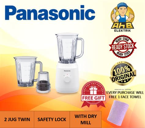 Panasonic Mx Ex L Twin Jug Blender Lazada