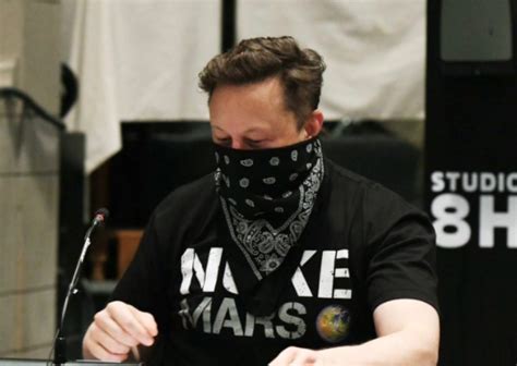 Elon Musk Roasted For Wearing Bandana Instead Of Face Mask During Snl