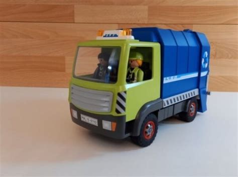 Camion De Recyclage Ordures Playmobil Au Pays Des Enfants