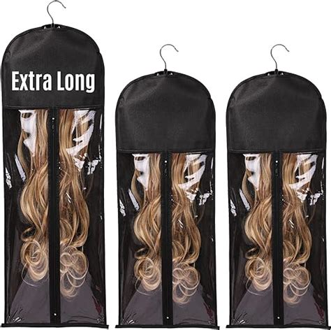 Amazon Pack Wig Bags Storage With Hanger Wig Storage Bags Wig