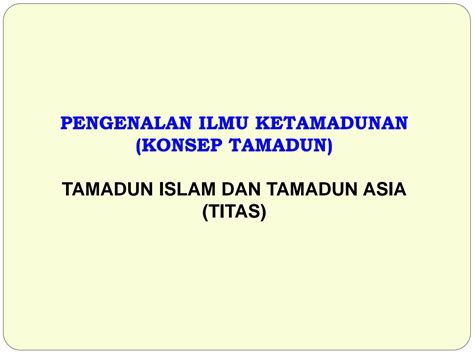 Solution Mpu Tamadun Islam Dan Asia Bab Konsep Tamadun Studypool