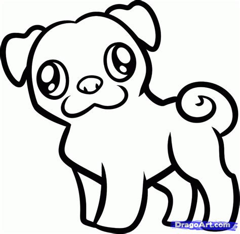 Pug Coloring Pages To Download And Print For Free