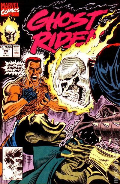 Ghost Rider 20 Dec 1991 Marvel Signed By Mark Texeira COA BullsEye