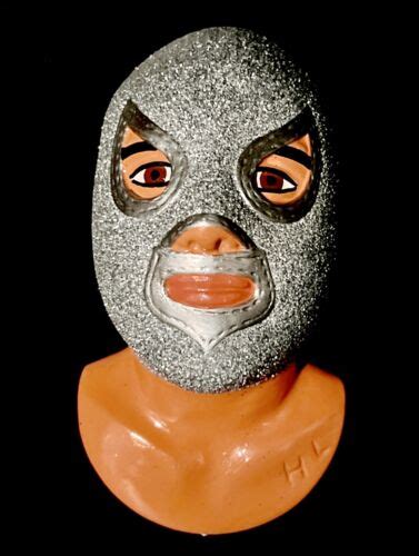 El Santo Mexican Wrestler Bust 5 Luchadores Mexicanos CMLL AAA WWF