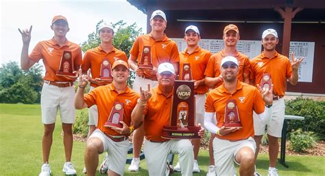 No 13 Mens Golf Wins Ncaa Austin Regional By 16 Strokes University