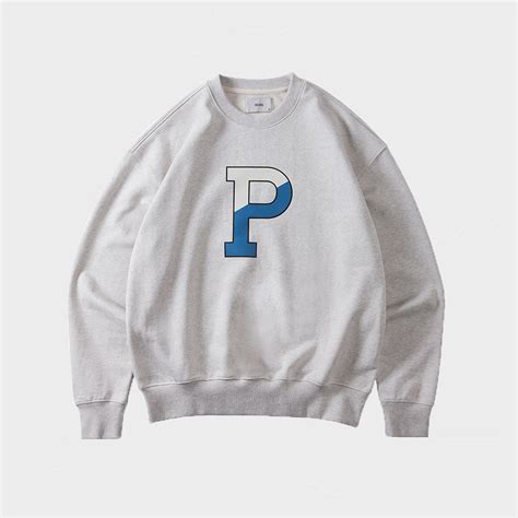 P Sweatshirts Oatmeal 감도 깊은 취향 셀렉트샵 29cm