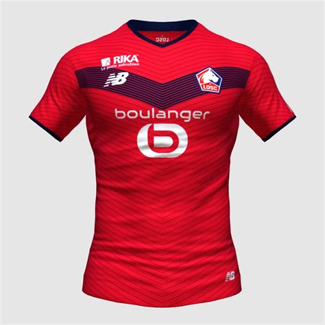 Lille LOSC 24 25 Home Prediction FIFA 23 Kit Creator Showcase