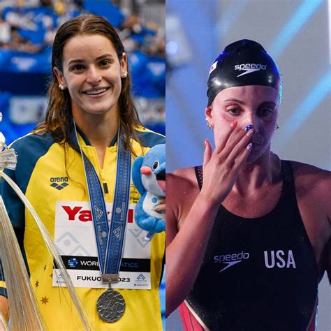 Usas Regan Smith Claps In Silence After Australian Rival Kaylee