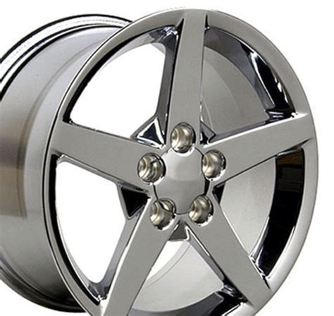 Corvette Wheels - CV06B C6 Wheels - Chrome Corvette Rims