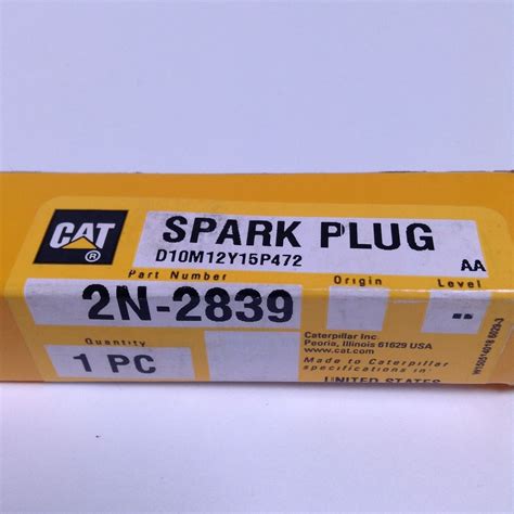 Caterpillar N Spark Plug New Nfp