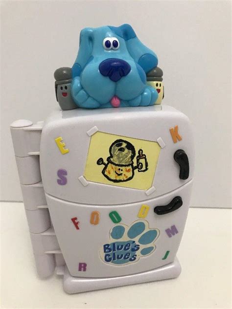 Blues Clues Refrigerator Salt And Pepper Talking Interactive Toy 1999 Tyco Mattel 1928688953