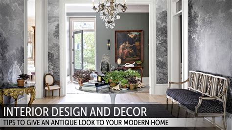 Interior Design and Decor – Tips To Give An Antique Look To Your Modern ...