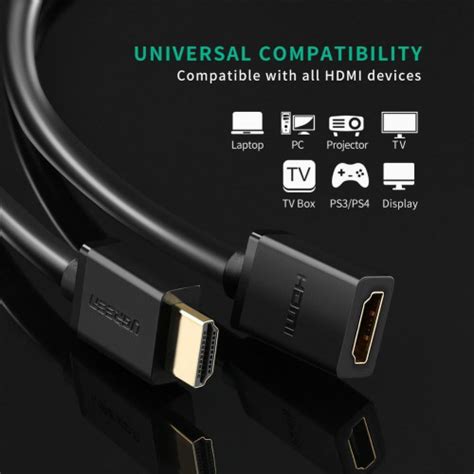 Ugreen Hdmi Extension Male To Female Cable M