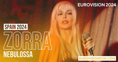 Spain Nebulossa Releases ZORRA Remix Eurovision News Music Fun