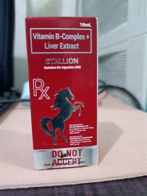 VNJ STALLION VITAMIN B COMPLEX LIVER EXTRACT 10ml Lazada PH