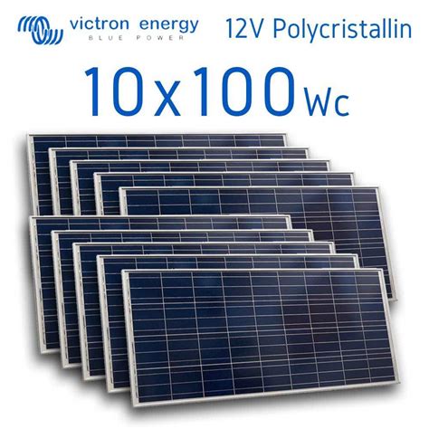 Panneaux Solaires Wc V Polycristallin Victron Energy Bluesolar