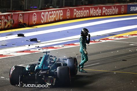 F Aston Martin Sai Em Defesa De Stroll Ap S Acidente