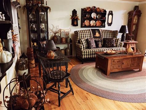 Primitive Living Room Primitive Country Primitive Decor Keeping Rooms Primitives Country