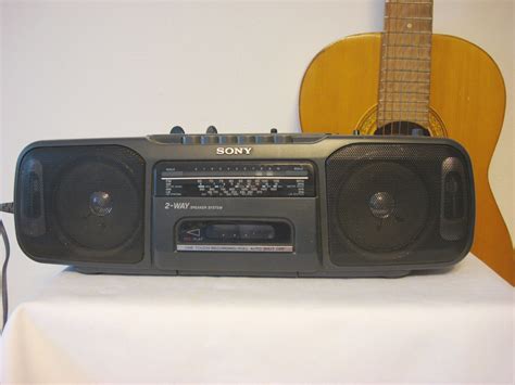 Vintage Sony Radio Cassette Boombox CFS 200L 1980s