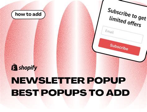 How To Add A Shopify Newsletter Popup And Best Popups To Add Adoric Blog