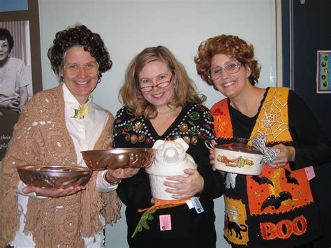 Ladies With Their Casseroles Or As We Say In Minnesota Hot Dish Halloween Grou