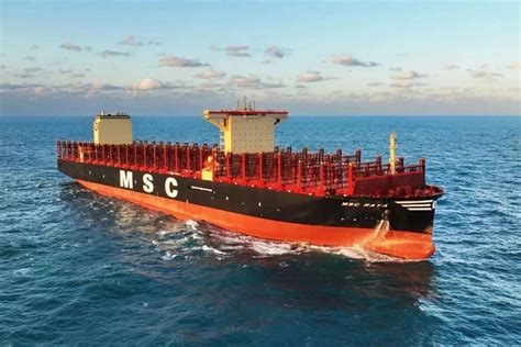 Fourth MSC giant vessel takes to the seas - Port Technology International