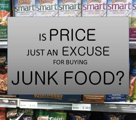 Buying Junk Food