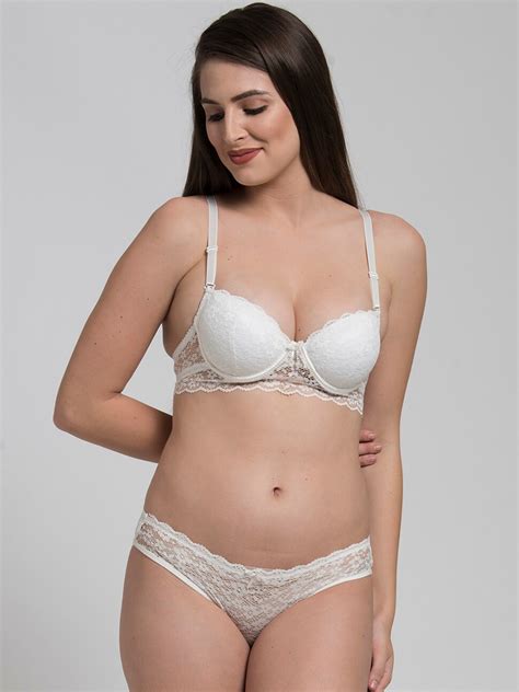 Buy MAKCLAN Self Design Lightly Padded Underwired Lingerie Set Lingerie Set For Women 22924200