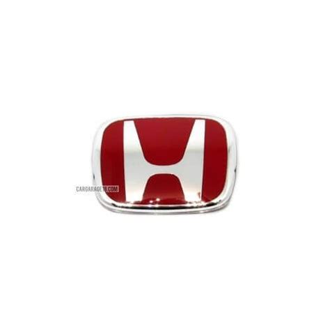 Red Emblem Honda Size 10x8.5