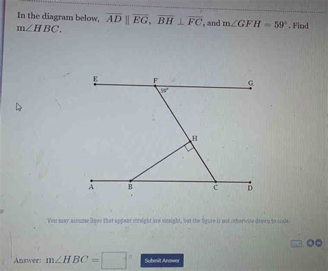 Solved In The Diagram Below Overline ADparallel Overline EG Overline