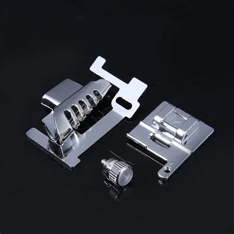 Household Metal Bias Tape Binder Foot 9907 5011 19 Snap On Sewing Machine Presser Foot For