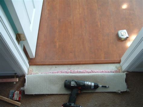 Finishing Carpet To Laminate Transition