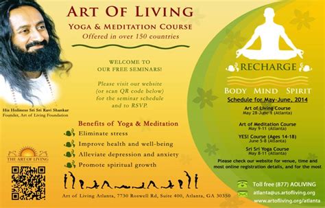 Art Of Living May And June 2014