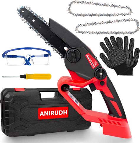 Amazon.com: Cordless Mini Chainsaw for Milwaukee M18 Battery,Small ChainSaw 6 Inch with Security ...