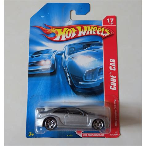 Hot Wheels Mercedes AMG CLK DTM Code Car Grey Shopee Malaysia