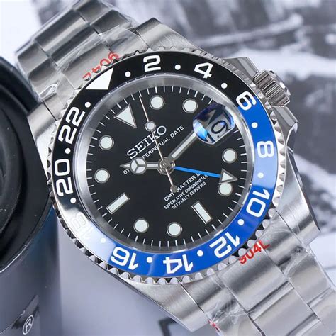 Seiko Mod Gmt Batman Lsmodding
